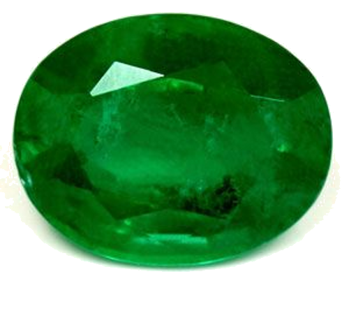 2.53 carat GREEN Oval Smaragdas (1)