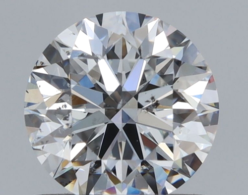 1.0 carat F-SI1 Excellent cut Natūralus Round Deimantas (1)