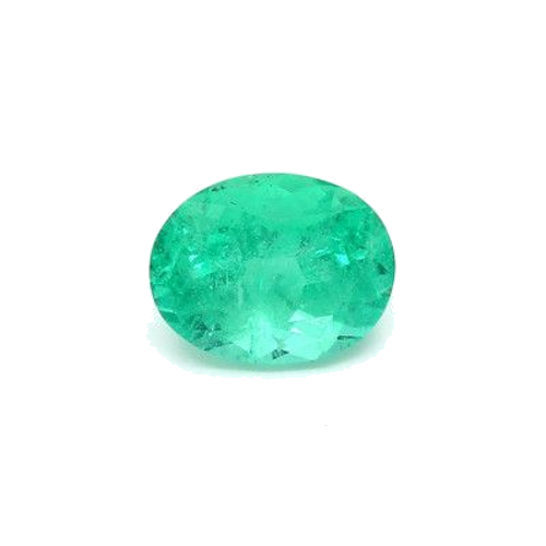 2.61 carat GREEN MODIFIEDBRILLIANT cut Oval Smaragdas (1)