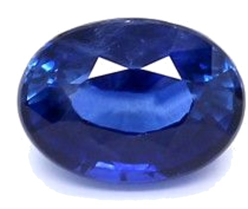 1.67 carat BLUE BRILLIANTSTEP cut Oval Safyras (1)