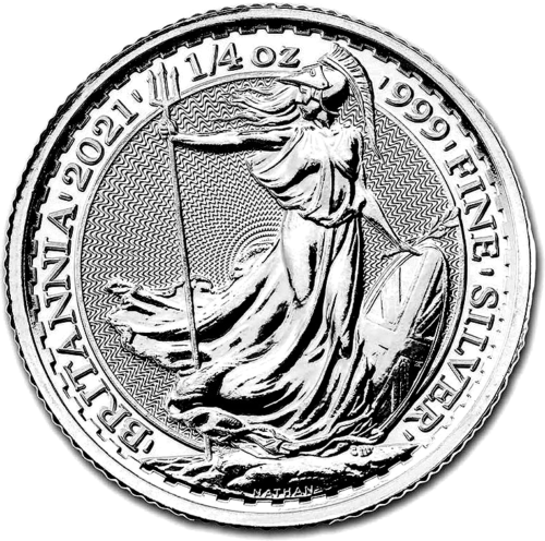 1/4 oz Британия 2021 Великобритания серебряная монета (1)