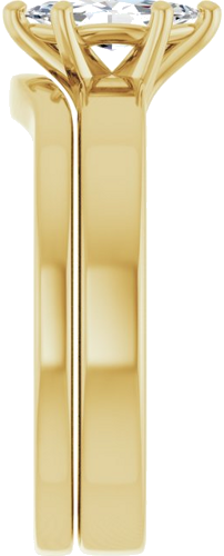 14K Yellow 8x4 mm Marquise Solitaire Engagement Ring Mounting (9)