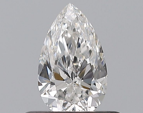 0.4 carat E-SI1 Natūralus Pear Deimantas (1)