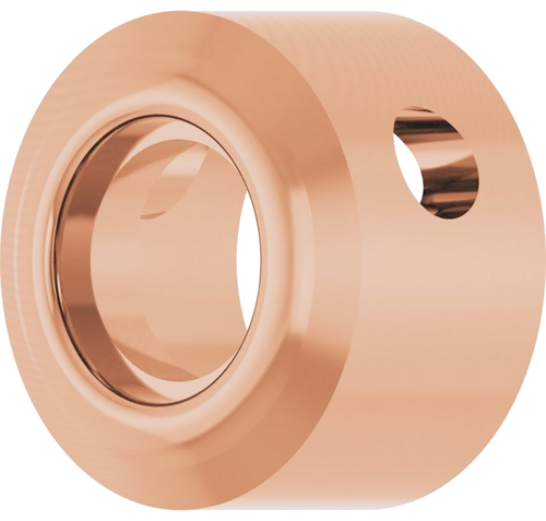 Pakabukas „Solitaire“ 585 Rožinis Aukso Round 3.4mm (2)