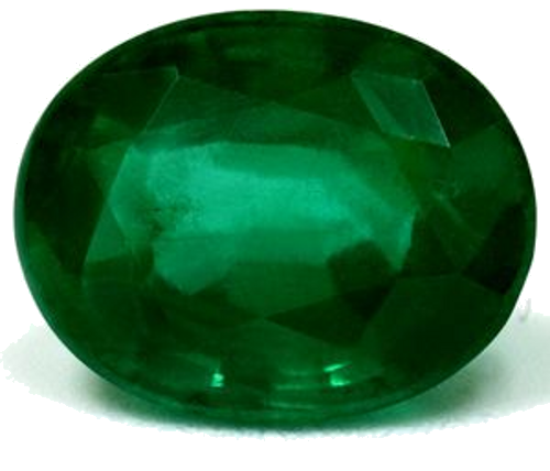 2.73 carat GREEN Oval Smaragdas (1)