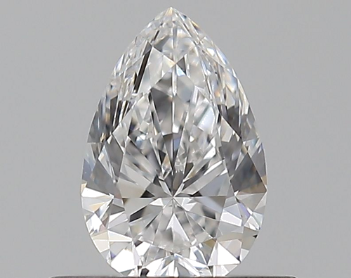 0.4 carat D-VVS1 Natūralus Pear Deimantas (1)