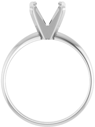 Sužadėtuvių Žiedas „Solitaire“ 950 Platinos Round 8mm (2)