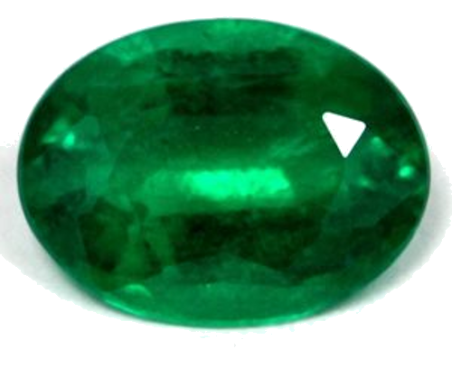 1.53 carat GREEN Oval Smaragdas (1)