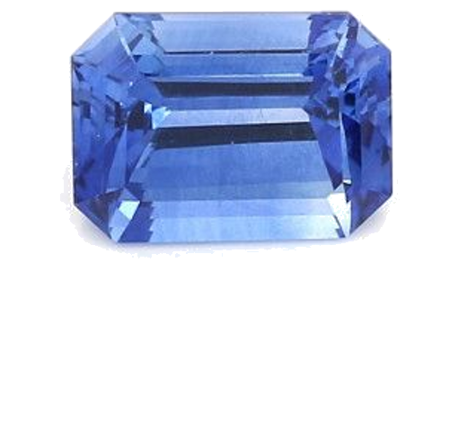 2.34 carat BLUE STEP cut Octagonal Safyras (1)
