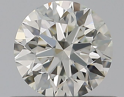 0.41 carat J-VVS1 Excellent cut Natūralus Round Deimantas (1)