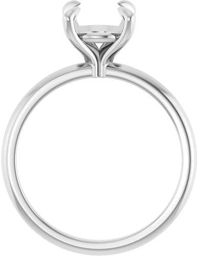 Sužadėtuvių Žiedas „Solitaire“ 950 Platinos Round 8mm (2)