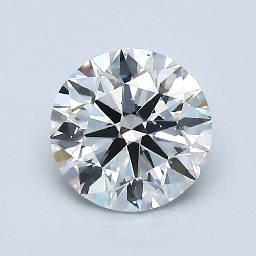 1.01 carat G-SI1 Excellent cut Natūralus Round Deimantas (1)