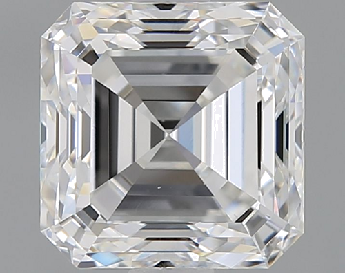 1.62 carat F-VS1 Natūralus Asscher Deimantas (1)
