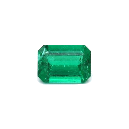 1.6400000000000001 carat GREEN STEP cut Octagonal Smaragdas (1)