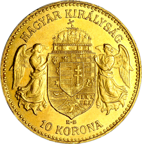 10 corona Kingdom of Hungary Joseph I (1892-1915) gold coin (2)