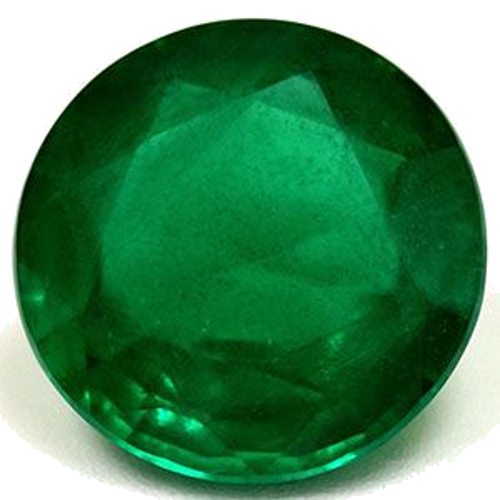 4.45 carat GREEN Round Smaragdas (1)