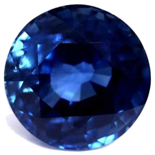 5.93 carat BLUE Round Safyras (1)