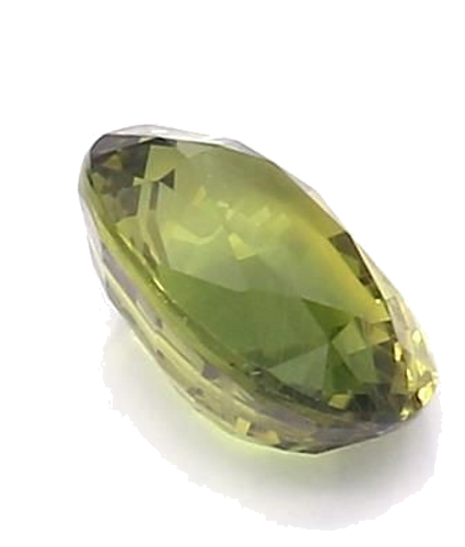 1.44 carat GREEN BRILLIANTSTEP cut Oval Safyras (1)