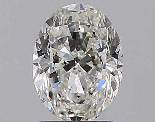 1.3 carat I-SI1 Natūralus Oval Deimantas (1)