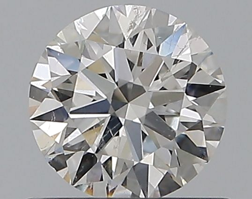 0.55 carat F-SI2 Excellent cut Natūralus Round Deimantas (1)