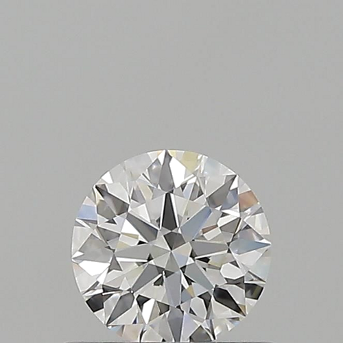 0.5 carat F-VVS1 Excellent cut Natūralus Round Deimantas (1)
