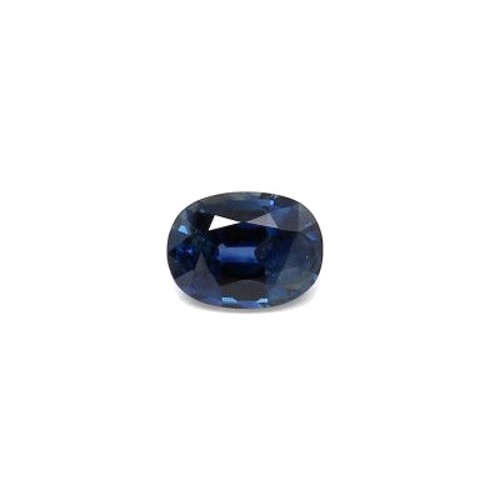 1.08 carat BLUE BRILLIANTSTEP cut Oval Safyras (1)