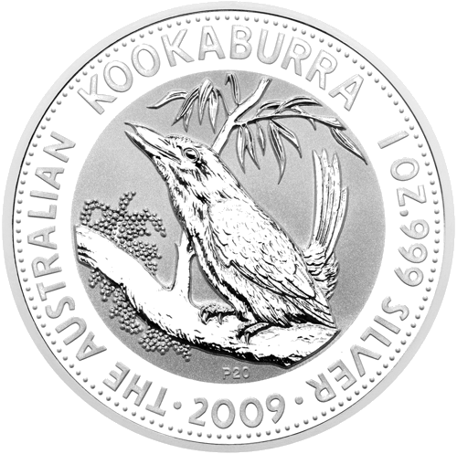 2009 Kookaburra Australia 1 oz Silver Coin (1)