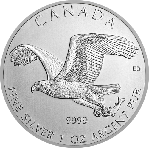 1 oz Bald Eagle 2014 Canada Silver Coin (1)