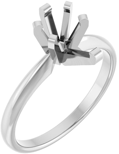 Sužadėtuvių Žiedas „Solitaire“ 585 Baltojo Aukso Pear Shape 9mm x 5.5mm (1)