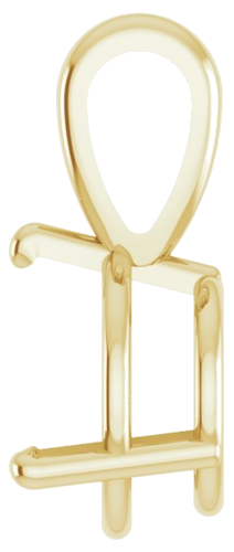 Pakabukas „Solitaire“ 585 Geltonojo Aukso Round 8.5mm (3)