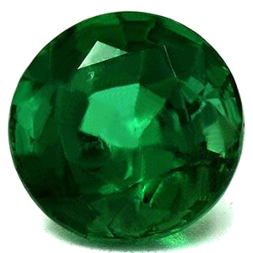 1.88 carat GREEN Round Smaragdas (1)