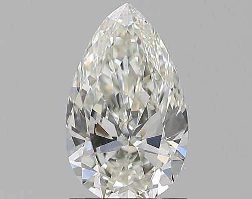 1.01 carat I-VS1 Natūralus Pear Deimantas (1)