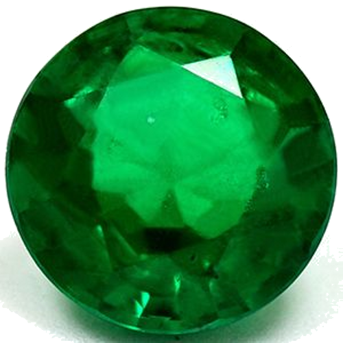 2.45 carat GREEN Round Smaragdas (1)