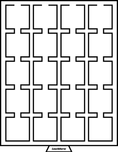 Stalčiai monetoms Quadrum kapsulėse (4)
