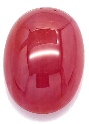 5.42 carat PINK CABOCHON cut Oval Safyras (1)