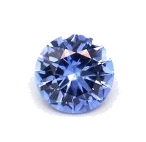 0.17 carat BLUE BRILLIANT cut Round Safyras (1)