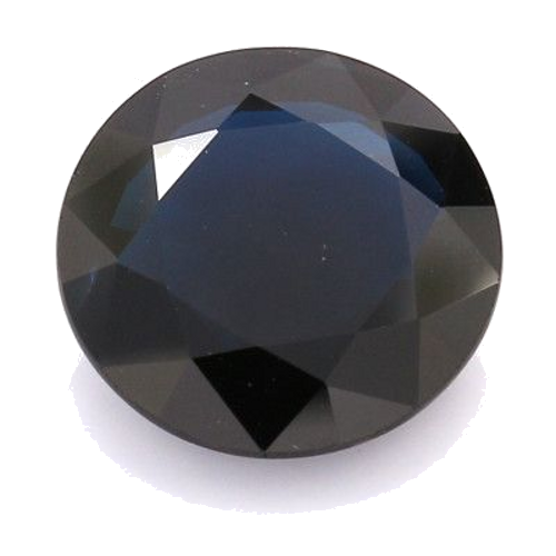 6.36 carat BLUE BRILLIANTSTEP cut Round Safyras (1)