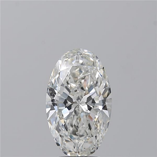 3.23 carat G-SI2 Natūralus Oval Deimantas (1)