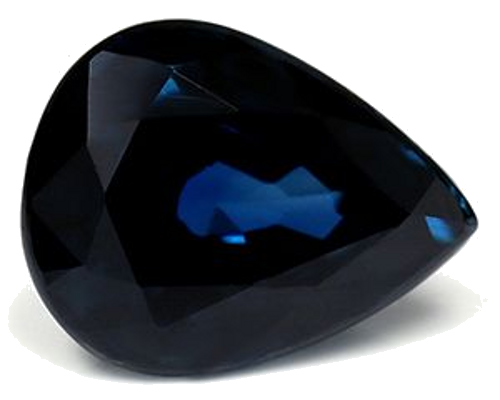 1.43 carat BLUE Pear Safyras (1)