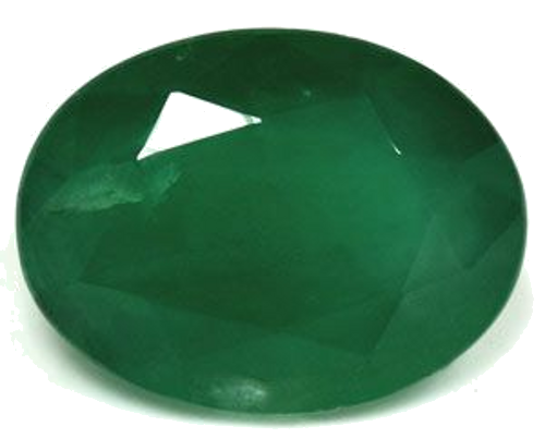 4.74 carat GREEN Oval Smaragdas (1)