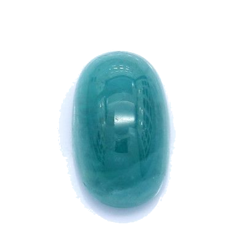 13.75 carat BLUE CABOCHON cut Oval Grandidierite (1)