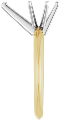 Sužadėtuvių Žiedas „Lightweight Solitaire“ 585 Baltojo Ir Geltonojo Aukso Pear Shape 11.5mm x 7mm (4)