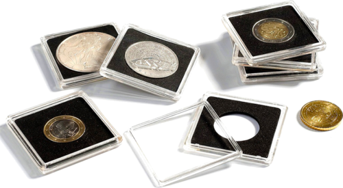 Square capsules for coins Quadrum (14 - 41 mm) (1)