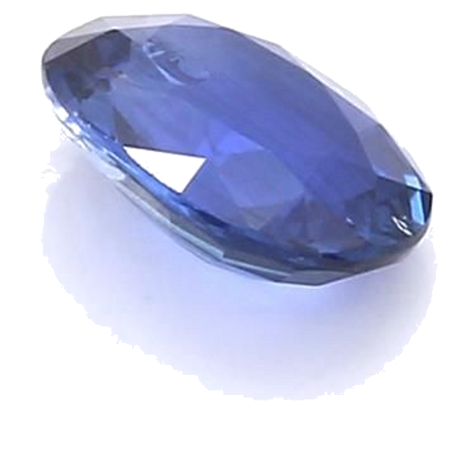 1.2 carat BLUE BRILLIANTSTEP cut Oval Safyras (1)