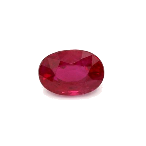 1.26 carat RED BRILLIANTSTEP cut Oval Rubinas (1)