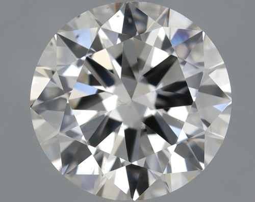 0.91 carat J-SI1 Very Good cut Natūralus Round Deimantas (1)