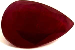 1.21 carat RED Pear Rubinas (1)