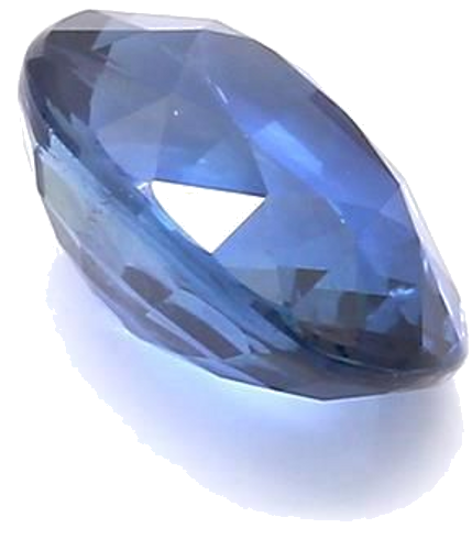 3.08 carat BLUE BRILLIANTSTEP cut Oval Safyras (1)