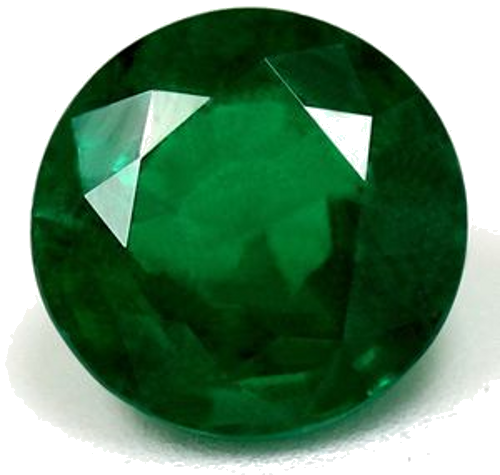 1.8 carat GREEN Round Smaragdas (1)