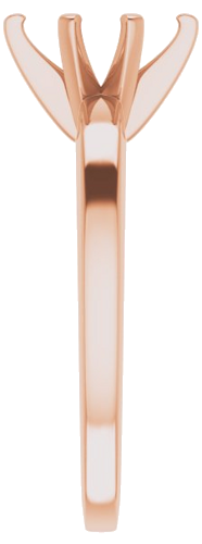 Sužadėtuvių Žiedas „Solitaire“ 585 Rožinis Aukso Marquise 8mm x 4mm (4)